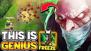 TRY THIS NEW SINGED MACRO TO WIN TOP LANE EVERY GAME! (NEW WAVE FREEZE TECH)