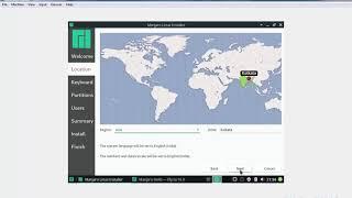 Install Manjaro 18.0 XFCE with manual partitioning in VirtualBox