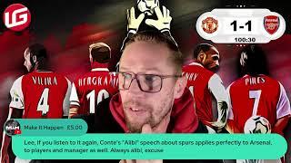 MAN UTD VS ARSENAL🟡 LIVE PREMIER LEAGUE WATCHALONG️