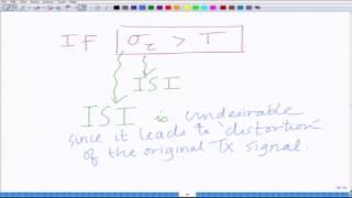 Lecture 22: Delay Spread and Inter Symbol Interference