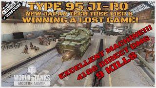 World of Tanks Console TYPE 95 JI-RO TIER VI NEW JAPAN TECH TREE (created by JBMNT_SVK_) #wot