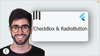  CHECKBOX & RADIOBUTTON WIDGET en Flutter. SELECTOR en Flutter.  widget Seleccionador Flutter
