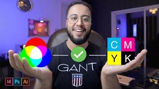 الطريقة الصحيحة للتحويل من RGB الى CMYK | وسر جديد من اسرار الطباعة