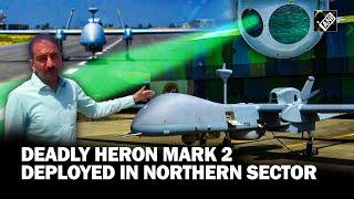 Exclusive look of deadly Heron drones deployed at a Forward Base in Northern Sector