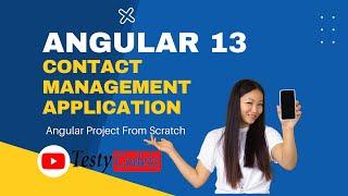 Angular 13 Project, Contact Management Application Project in Angular