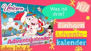 Einhorn Adventskalender | Unboxing | Produktvorstellung | Unicorn Advent Calendar