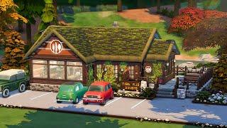 Granite Falls Forest Diner  The Sims 4 Speed Build | No CC | #SmilesNSmoresSave with @simmerkhai