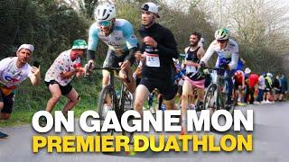 JE GAGNE MON PREMIER DUATHLON EN DUO AVEC UN ABONNÉ !  | ZEPOURSUITE - LA BAULE