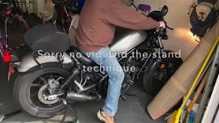 Idea gear indicator install Honda Rebel 300