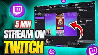 How to Stream on Twitch using Streamlabs in Under 5 Minutes