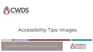 How to Make Accessible Images