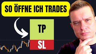 So öffne ich Trades mit Risikomanagement, Take Profit und Stop Loss | Positionsgröße berechnen