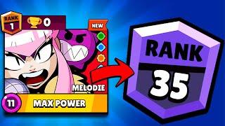 Pushing Melodie to 1250 Trophies in 1 Day