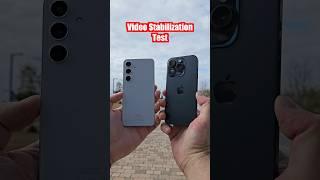 Samsung Galaxy S24 VS iPhone 15 Pro - Video Stabilisation Comparison!