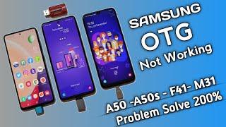 Samsung Smartphone'S OTG Not Working Problem- Final Solution 200%