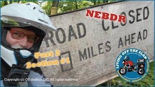 Riding the Northeast Backcountry Discovery Route (NEBDR) | Part 2, Section #1, Hancock to Andes, NY