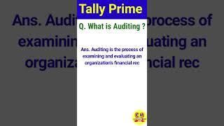 What is auditing | auditing kya hai | company Mein auditing Kyon hoti hai #shorts #tallyprime #tally