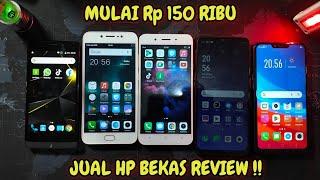 MULAI 150 RIBUAN !! JUAL MURAH HP BEKAS REVIEW ADA MINUS