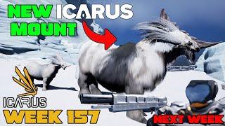 Icarus Week 157 Update! NEW Shaggy Zebra Mount, AI Improvements, & NEW T4 Weapon Next Week!