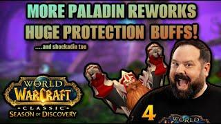 MORE PALADIN CHANGES - MORE NEW RUNES - NEW RAID LOCKOUTS - PHASE 4 SEASON OF DISCOVERY PTR UPDATE 2