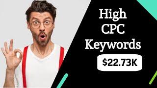 AdSense High CPC Keywords List 2023 In USA & India  #highcpc  #adsense  #adsenseearning 2023