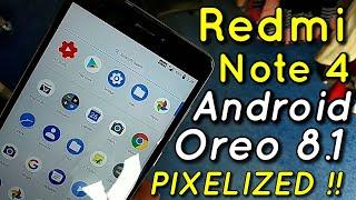 Redmi Note 4 Android 8.1 Oreo AOSP Rom | Beautiful Fast & Everything Works VOLTE & FINGERPRINT FIXED