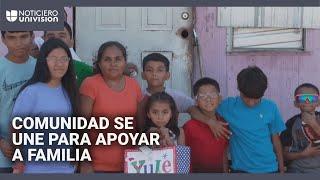 Comunidad se une para apoyar a una familia hispana en Navidad luego de que el padre fuera deportado