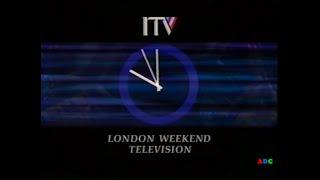 LWT trailers, adverts , link announcer Peter Lewis into News at 10 (part) 14th September 1990