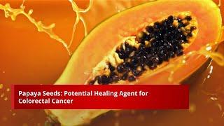 Papaya Seeds: Potential Healing Agent for Colorectal Cancer