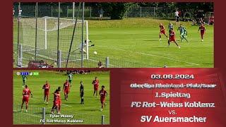 Oberliga: FC Rot-Weiss Koblenz vs. SV Auersmacher