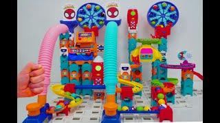 Big Vtech Marble Run Race ASMR | Pop Tubes Combination