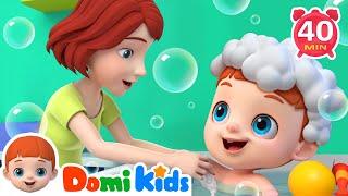 It's Bath Time! + Domi Kids Nursery Rhymes & Kids Songs - Educational Songs