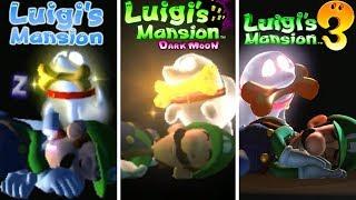 All Polterpup Gold Bone Revivals Comparison in Luigi's Mansion (2013-2019)