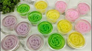 Super cantik PUDING MAWAR KACA enak lembut cocok untuk isian snackbox