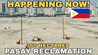 MANILA BAY 360 HECTARES PASAY CITY RECLAMATION PROJECT UPDATE 04-18-2024