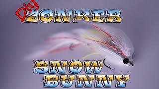 Flytying DIY zonker and trout streamer(SnowBunny)