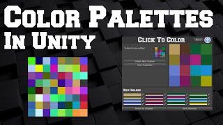 Low Poly Color Palettes in Unity? Free Editor Tool!