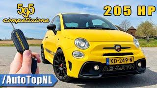 205HP ABARTH 595 Competizione REVIEW on AUTOBAHN by AutoTopNL