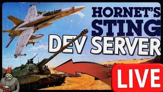  HORNET'S STING DEV SERVER STREAM (checking EVERYTHING out) (War Thunder)