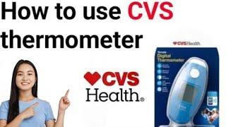 How To Use CVS Health Digital Thermometer (Full Guide)2025