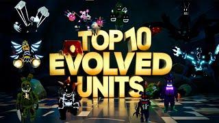 TOP 10 Evolved Units In Endless Mode Night 4 Five Nights TD