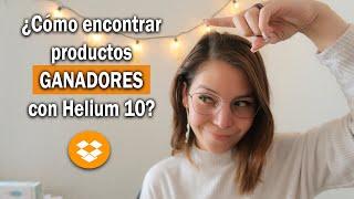 ¿Cómo encontrar productos GANADORES con helium 10?  Johanna Sánchez