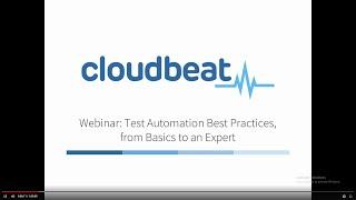 Test Automation Best Practices