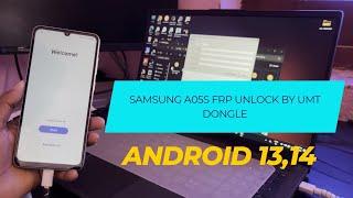 Samsung A05 Frp Unlock By Umt Dongle || Samaung A055F Frp Umt 2024
