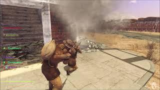 The NCR and Caesar's Legion Battle for the Freeside East Gate