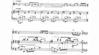 Rebecca Clarke - Morpheus for Viola and Piano (1917-18) [Score-Video]