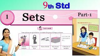 9th Algebra | Sets | Chapter 1 | Part 1 | Maharashtra Board