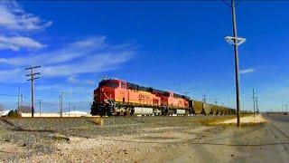 Lubbock Trains #64 | Feat. Gondolas Gondolas Gondolas Galore! BNSF Intermodal And More!!