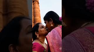 Indian lesbian aunty kissing video #desi #aunty #kissing #video