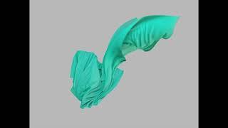 dancing cloth CINEMA4D Cloth Simulation